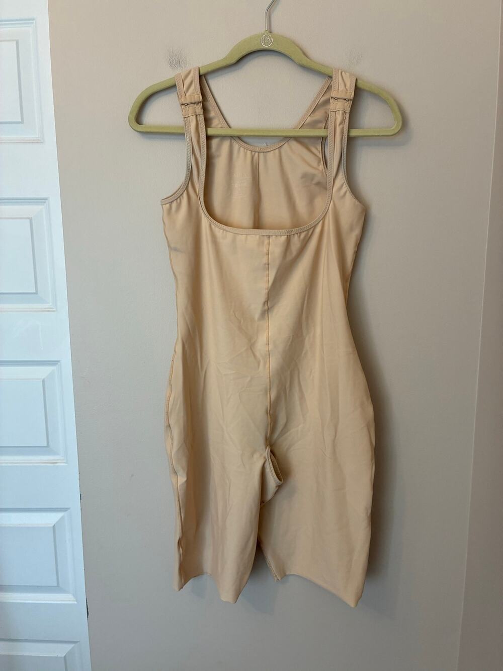 Isavela Body Suit Mid Thigh Length Suspender Surgery Compression Garment XL